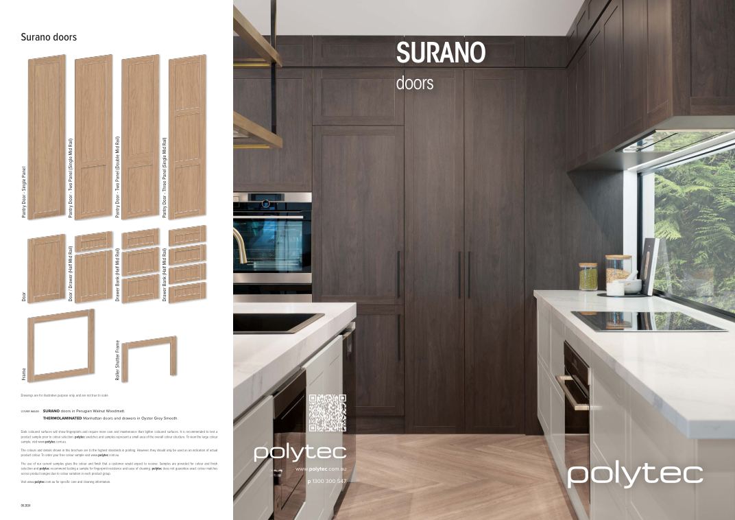 Polytec Surano Doors Cabinetry cover